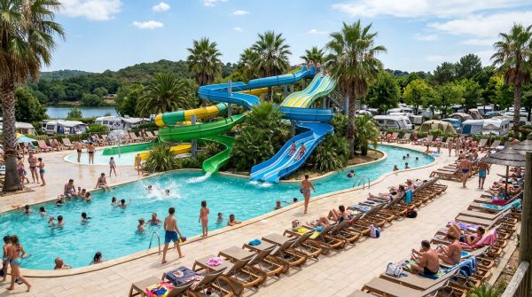 Équipements essentiels pour un parc aquatique de camping réussi